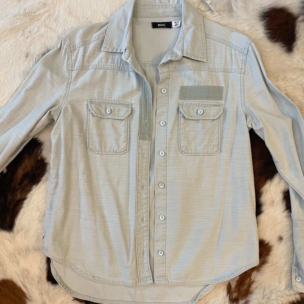 BDG xs button down shirt